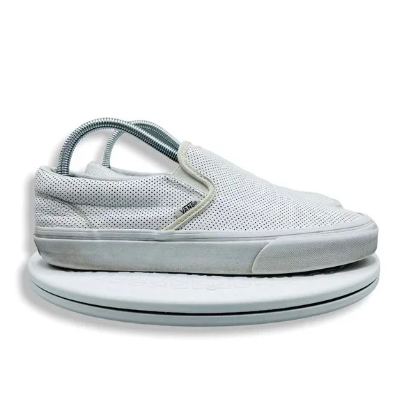 Vans Shoes Vans Off The Wall Sneaker Skater Shoes White Slip